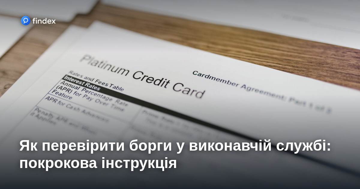 Як перевірити борги у виконавчій службі: покрокова інструкція