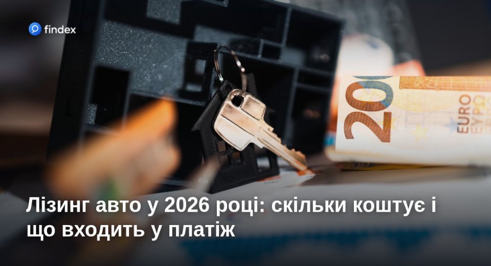 Лізинг авто у 2026 році: скільки коштує і що входить у платіж